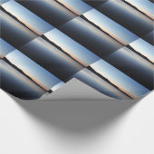 湖の矢印の日没 ラッピングペーパー (角)