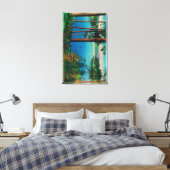 湖の矢印ビュー湖の矢印， CA キャンバスプリント (インサイチュ (寝室))