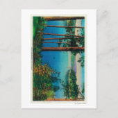 湖の矢印ビュー湖の矢印, CA ポストカード (正面)