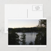 湖の矢印 ポストカード (正面/裏面)