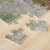 湖の秋の反射 ジグソーパズル (側面)