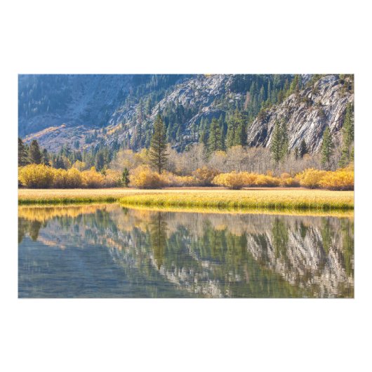 湖の秋 フォトプリント            (正面)