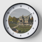 湖の秋 壁時計 (正面)