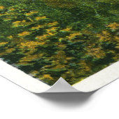 湖の空中表示 ポスター (角)