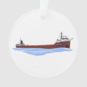 湖の素晴らしフレーターJ.バートンエアーズキンスマン オーナメント (正面)