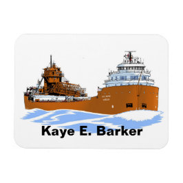湖の素晴らしレイクフリーターKaye E. Barker マグネット