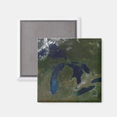 湖の衛星ビ素晴らしュー マグネット (正面/裏面)