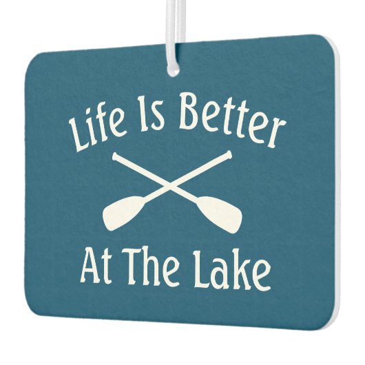 湖の車の空気フレッシュおもしろいナーで生活が良い カーエアーフレッシュナー (左)