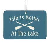 湖の車の空気フレッシュおもしろいナーで生活が良い カーエアーフレッシュナー (正面)