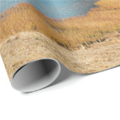 湖の近くの松の木 ラッピングペーパー (ロールコーナー)