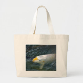 湖の金魚 ラージトートバッグ