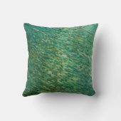 湖の雨滴はJuulによって沿岸枕を浜に引き上げます クッション (裏面)