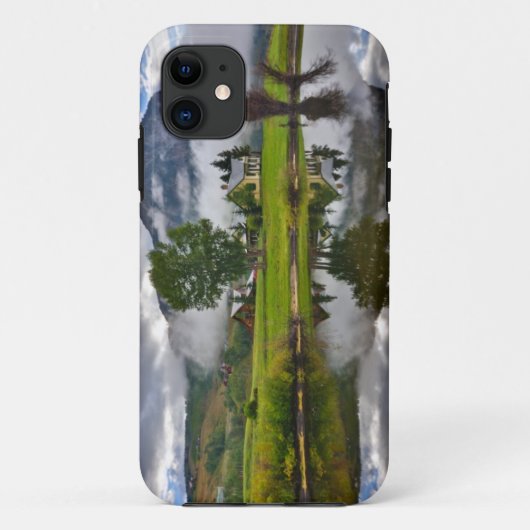 湖の霧の少し家 Case-Mate iPhoneケース (裏面)