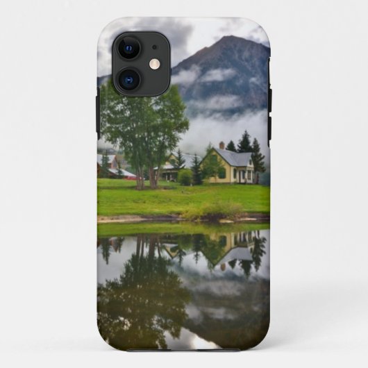 湖の霧の少し家 Case-Mate iPhoneケース (裏面)