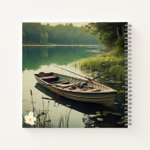 「湖の静けさ」 ノートブック (裏面)