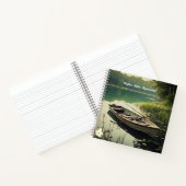 「湖の静けさ」 ノートブック (内部)