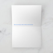 湖の風景 カード (内部)