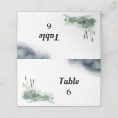 湖の風景 プレイスカード (外部開封)