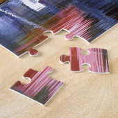 湖の2人の漁師 ジグソーパズル (側面)