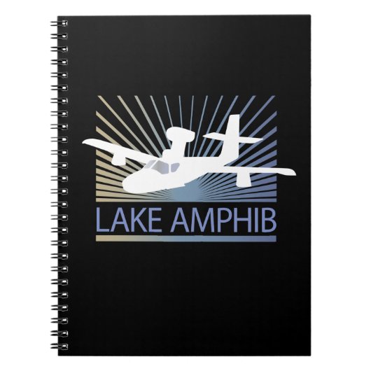 湖のAmphibの航空 ノートブック (正面)