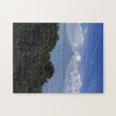 湖のAtitlanの火山 ジグソーパズル (横)