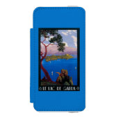 湖のGarda旅行昇進ポスター Incipio iPhoneウォレットケース (フォリオ 正面)