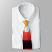 湖のLanierの日没のタイ ネクタイ (タイ)