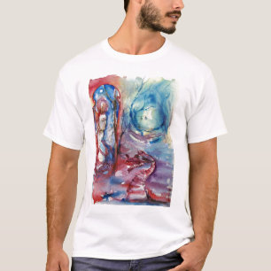 湖のMORGANAそしてドラゴン Tシャツ