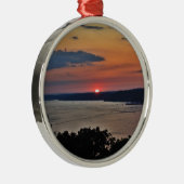 湖のOzarkのクリスマスのオーナメント メタルオーナメント (右)