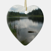 湖のPaddenの静けさ セラミックオーナメント (右)
