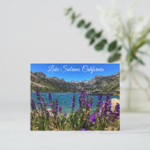 湖のSabrinaカリフォルニアの郵便はがき ポストカード (スタンド正面)