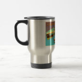 湖のWinnipesaukeeニューハンプシャー旅行記念品 トラベルマグ (左)
