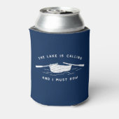 湖は呼び出している私は、ローボート行かなければならない 缶クーラー (缶裏面)
