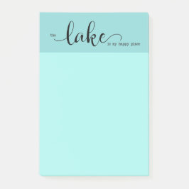 湖は私の幸せな場所だ ポストイット