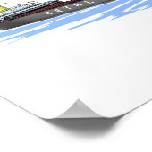 湖は素晴らしアーサー・B・ホーマー湖 ポスター (角)