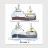 湖は素晴らしジョンズタウンを揺れる シール (シート)