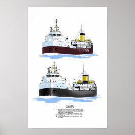 湖は素晴らしジョンズタウンを揺れる ポスター