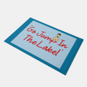 「湖へ飛び込め！」 ドアマット (アングル)