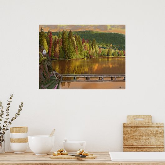 湖を守る ポスター (キッチン)