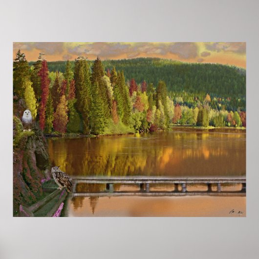 湖を守る ポスター (正面)