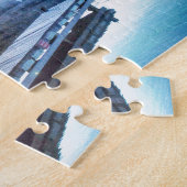 湖アヌシー、Menthonサンベルナール峠- Hauteサボア ジグソーパズル (側面)