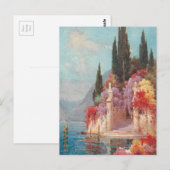 湖イタリアンの花 ポストカード (正面/裏面)