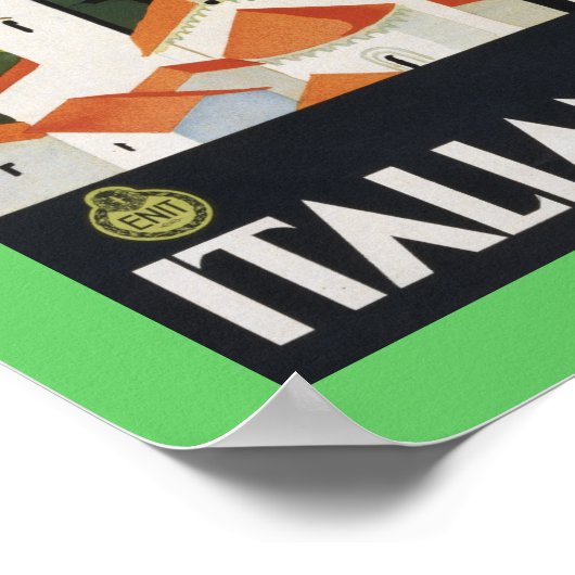 湖イタリアン ポスター (角)