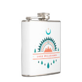 湖ウィロウバイバーモンボホレインボームーン フラスク (右)