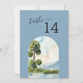 湖エバーグリーン行先結婚式テーブル番号 (正面)