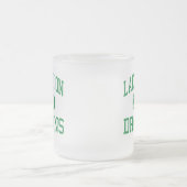 湖オリオン-ドラゴン-高湖オリオンミシガン州 フロストグラスマグカップ (中央)