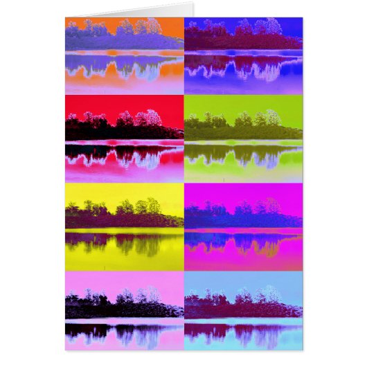 湖カード (正面)