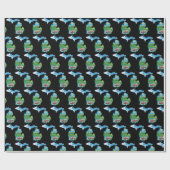 湖ゲタウェ素晴らしイギフトラップ ラッピングペーパー (フラット)