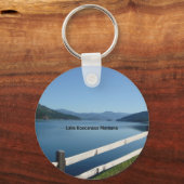 湖コオカヌサノースウエストモンタナ キーホルダー (正面)