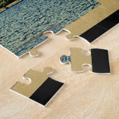 湖コモイタリアヴィンテージトラベル ジグソーパズル (側面)